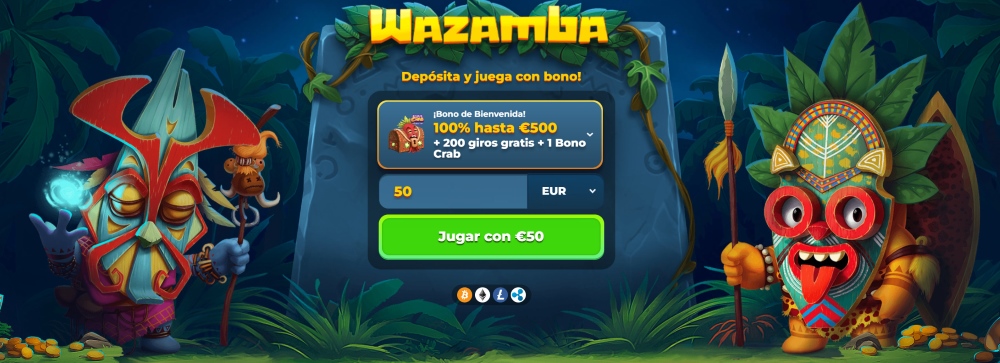 depósito Wazamba