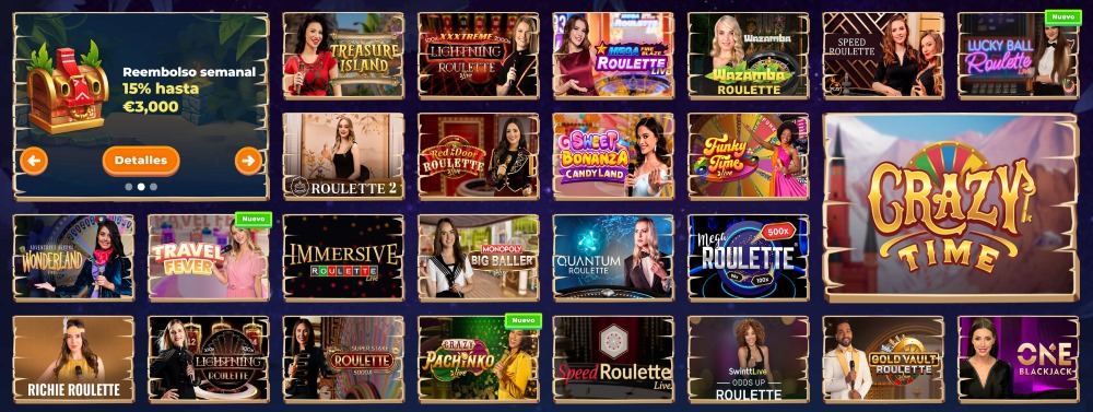 Wazamba casino